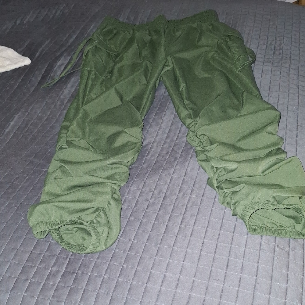 SHEIN Olive Green Trousers